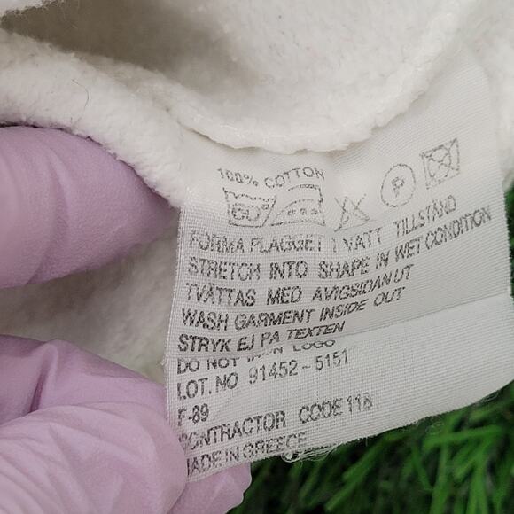 Vintage 90s LEVIS Sweatshirt Womens 2XL 23x23 Crop Boxy - Picture 7 of 15